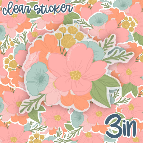 Floral Decal
