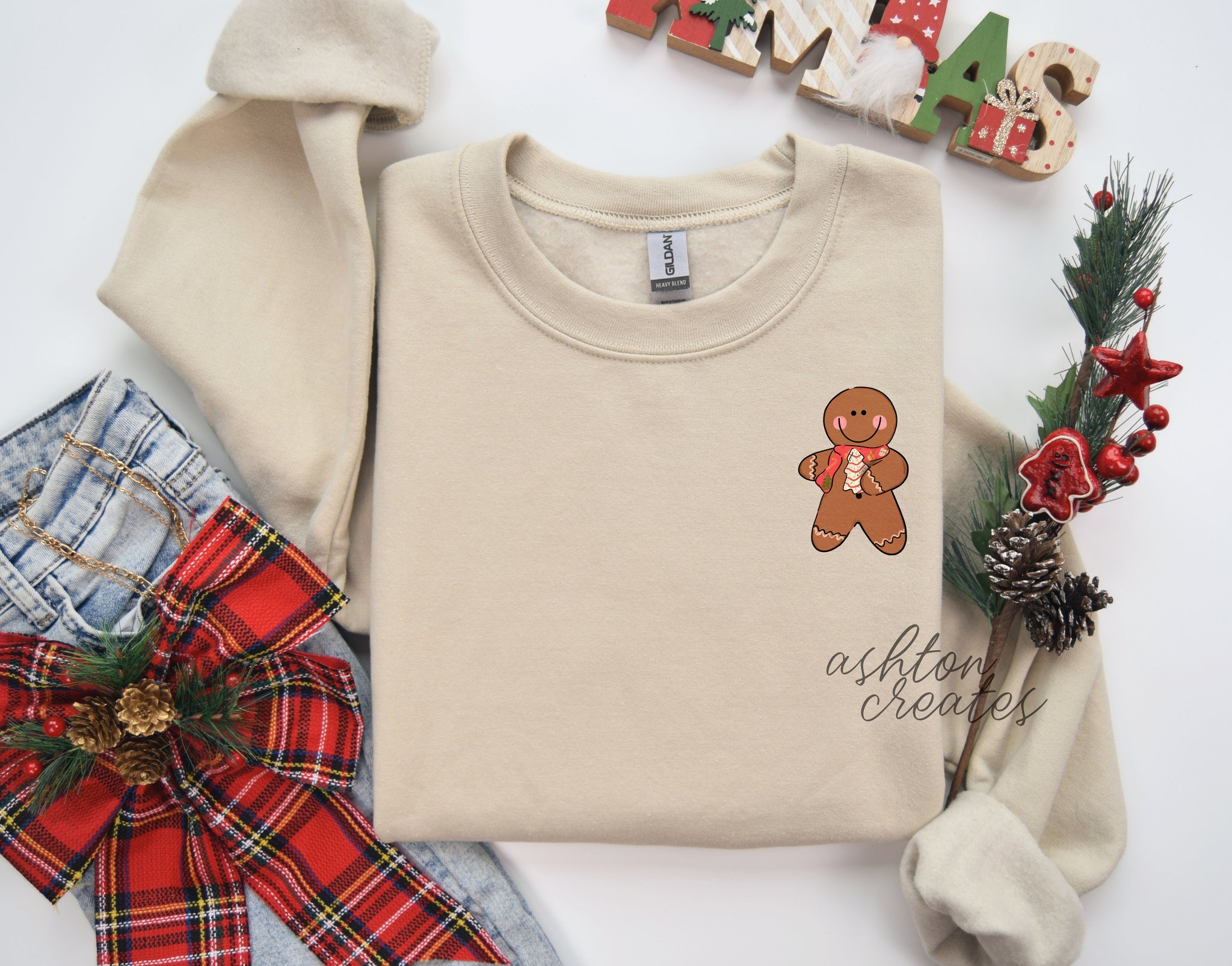 Gingy Tree Crewneck